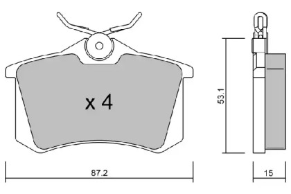Дополнительные работы AISIN для VW GOLF II (19E, 1G1) 1.8 GTI 16V